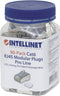 Intellinet Intellinet verpakking van 90 stuks Cat6 modulaire RJ45-stekkers Pro Line STP 3-voudige klem voor gevlochten