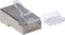 Intellinet Intellinet verpakking van 90 stuks Cat6A modulaire RJ45-stekker STP 2-voudige klem voor gevlochten draad, 90