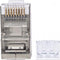Intellinet Intellinet verpakking van 90 stuks Cat6A modulaire RJ45-stekkers STP 3-voudige klem voor massieve draad 90 s