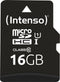 Intenso 16GB microSDHC Performance microSD-kaart 16 GB Class 10 UHS-I Waterdicht