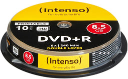 Intenso 1x10 DVD+R 8,5GB 8x Speed