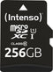 Intenso 256GB microSDXC Performance microSD-kaart 256 GB Class 10 UHS-I Waterdicht
