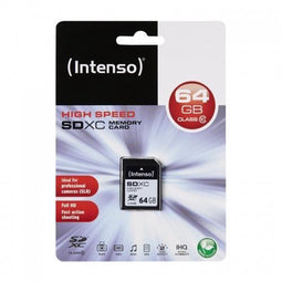 Intenso 3411490 flashgeheugen 64 GB SDXC Klasse 10