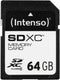 Intenso 3411490 flashgeheugen 64 GB SDXC Klasse 10