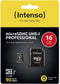 Intenso 3433470 16GB Micro SDHC UHS Class 10 flashgeheugen
