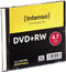 Intenso 4211632 DVD+RW disc 4.7 GB 10 stuk(s) Slimcase Herschrijfbaar