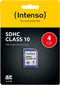 Intenso 4GB SDHC flashgeheugen Klasse 10