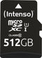 Intenso 512GB microSDXC Performance microSD-kaart 512 GB Class 10 UHS-I Waterdicht
