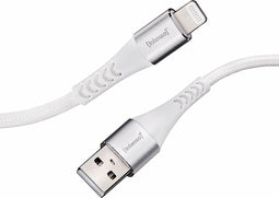 (Intenso) A315L USB-A naar Apple Lightning laad- en datakabel - 1.5meter - MFI - wit (7902102)