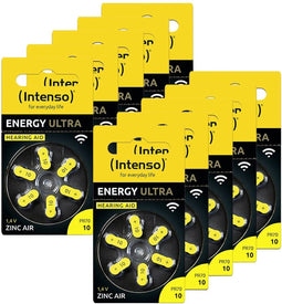 Intenso Batterij voor hoortoestel PR70-10 1.45 V 60 stuk(s) 86 mAh Zink-lucht 7504416MP