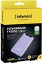 (Intenso) F10000 Powerbank 10.000 mAh Li-Po - display - PD en QC 3.0 - paars (7332033)