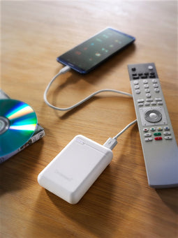 (Intenso) Powerbank XS10000 - 10.000mAh - Li-polymer - USB-A en USB-C - Wit (7313532)