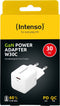 (Intenso) W30C 30W USB-C GaN lichtnetadapter - 1x USB-C - GaN - wit (7803022)