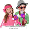 Interactieve Kinder Karaoke Microfoon met LED-Lichten, Geluidseffecten en Opnamefunctie - Ideaal Cadeau voor Sinterklaas of Verjaardag
