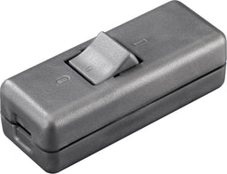 interBär 8010-020.01 Snoerschakelaar Titaan 2x uit/aan 10 A 1 stuk(s)