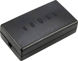 interBär 8122-004.01 LED-snoerdimmer Zwart uit/aan Schakelvermogen (min.) 4 W Schakelvermogen (max.) 160 W 1 stuk(s)
