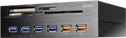 Interconnect Ex Interne 5.25 Card Reader + 4X Usb 3.0