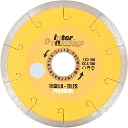 Interdynamics premium diamantzaagblad - 200x25,4mm - tegels