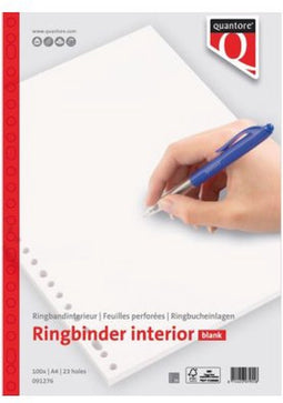 INTERIEUR QUANTORE A4 23R 70GRAM BLANCO