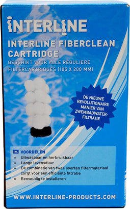 Interline Fiberclean Replacement voor Cartridge Filters 70 g