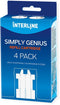 Interline Simply Genius Navulset 4 Stuks