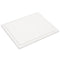 Interlux Snijplaat met sapgoot - 325x265x15mm - Wit