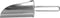 Interlux Winkelschep - L 320mm