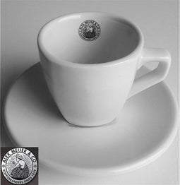 Intermezzo Intermezzo Espresso Kop en Schotel Alex Meijer Logo 3 Stuks