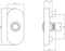 Intersteel Basis voordeurset veiligheidsbeslag SKG*** rond rvs zwart met kerntrekbeveiliging