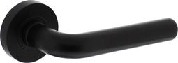 Intersteel Deurkruk Agatha op rozet ø53x8mm mat zwart
