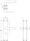 Intersteel Deurkruk Amsterdam met schild 250x55x2mm profielcilindergat 55mm zwart