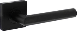 Intersteel Deurkruk Bastian op rozet 55x55x10 mm zwart