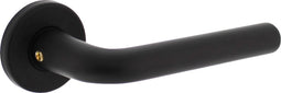 Intersteel Deurkruk Derby op rozet ø50x7 mm aluminium zwart
