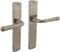 Intersteel Deurkruk Helena op schild blind nikkel mat