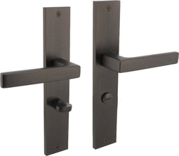 Intersteel Deurkruk Hera op schild 245x45 mm WC63/8 mm antracietgrijs