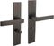 Intersteel Deurkruk Hera op schild 245x45 mm WC63/8 mm antracietgrijs