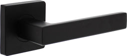 Intersteel Deurkruk Hera op vierkant rozet mat zwart