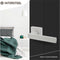 Intersteel Deurkruk Hera op vierkante rozet 55x55x10 mm wit