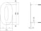 Intersteel Huisnummer 0 XL hoogte 30 cm rvs geborsteld