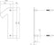 Intersteel Huisnummer 1 150x2mm rvs geborsteld