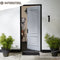 Intersteel Huisnummer 1 XL hoogte 30 cm rvs/mat zwart