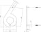 Intersteel Huisnummer 6 150x2mm rvs geborsteld