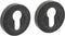 Intersteel Rozet met profielcilindergat ø55x10 mm oud grijs