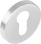 Intersteel Rozet profielcilindergat rond nokken rvs geborsteld 53mm