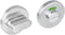 Intersteel Rozet toilet-/badkamersluiting rond nokken rvs geborsteld