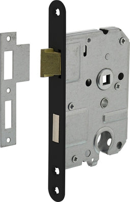 Intersteel Woningbouw cilinder dag- en nachtslot zwart 55 mm