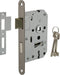 Intersteel Woningbouw klavier dag- en nachtslot 55 mm rvs geborsteld