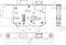 Intersteel Woningbouw klavier dag- en nachtslot wit 55 mm