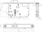Intersteel Woningbouw klavier kastslot 55 mm rvs geborsteld