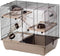 Interzoo hamsterkooi pinky3 mokka